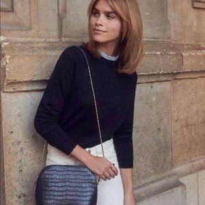 Sezane Eduardo Sweater in Marine
